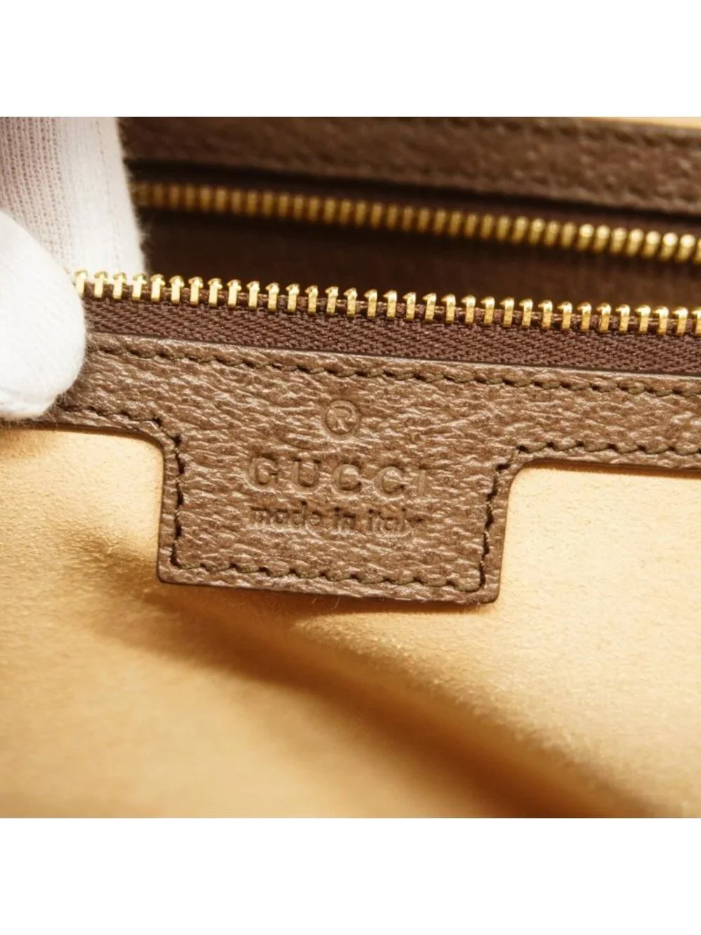 Gucci Tote Ophidia Brown Gold